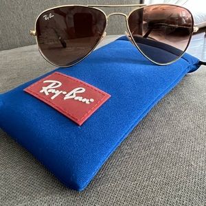 Ray-Ban kids metal aviator sunglasses